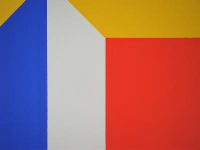 Georg Karl PFAHLER - Composition concret, 1975 - Sérigraphie originale 2
