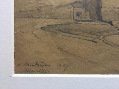 Paul de FABRY - Marseille-Montredon, 1857 - Dessin au crayon signé 2