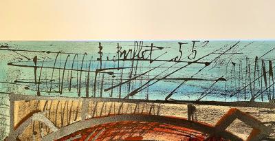 Bernard BUFFET - Nature morte aux œufs - Lithographie signée 2