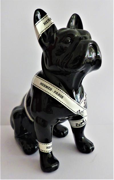 Patrick KONRAD -Hermès Bulldog  - Sculpture 2