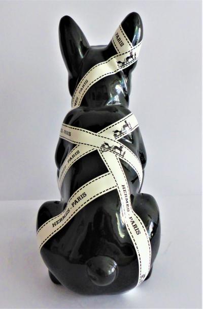 Patrick KONRAD -Hermès Bulldog  - Sculpture 2