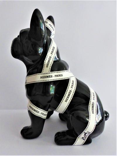 Patrick KONRAD -Hermès Bulldog  - Sculpture 2