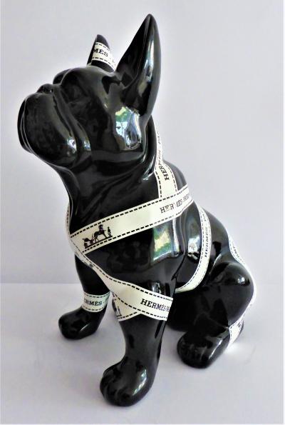 Patrick KONRAD -Hermès Bulldog  - Sculpture 2
