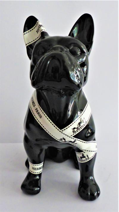 Patrick KONRAD -Hermès Bulldog  - Sculpture 2