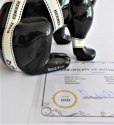Patrick KONRAD -Hermès Bulldog  - Sculpture 2