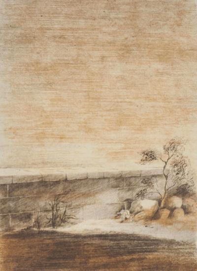 Pierre SKIRA : Crépuscule silencieux - Lithographie originale signée 2