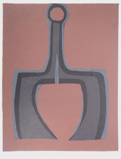 Raoul UBAC : Figure surréaliste - Lithographie originale signée 2