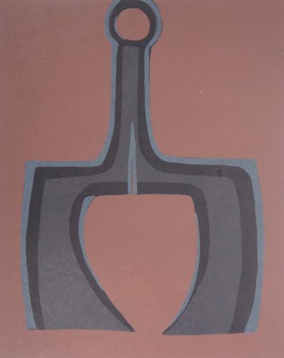 Raoul UBAC : Figure surréaliste - Lithographie originale signée 2