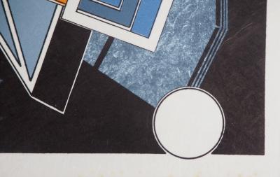 Alain LE YAOUANC : Eclatement surréaliste - Lithographie originale signée 2