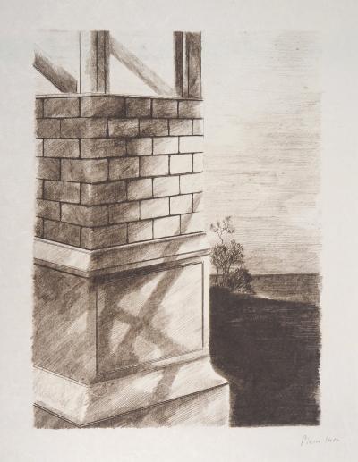 Pierre SKIRA : Une Ecluse - Lithographie originale signée 2