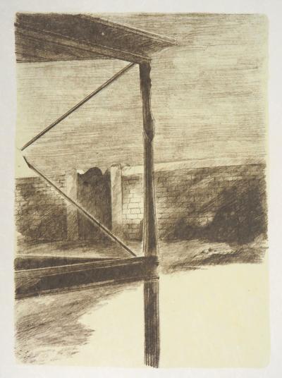 Pierre SKIRA : En attendant l’aube - Lithographie originale signée 2