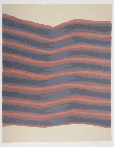 Raoul UBAC : Parcours sillonné - Lithographie originale signée 2