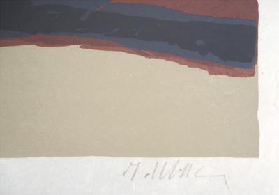Raoul UBAC : Parcours sillonné - Lithographie originale signée 2