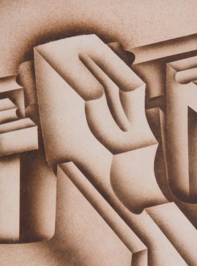 Jacques POLI : Composition géométrique - Lithographie originale signée 2