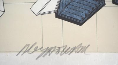 Alain LE YAOUANC : La terre - Lithographie originale signée 2