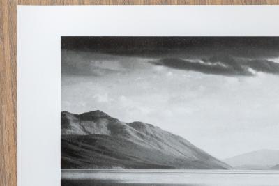 Ansel ADAMS - Mevening, McDonald Lake, Glacier National Park -Tirage gélatino-argentique 2