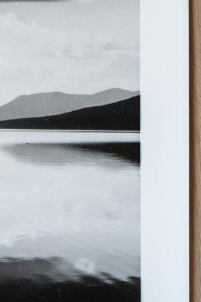 Ansel ADAMS - Mevening, McDonald Lake, Glacier National Park -Tirage gélatino-argentique 2