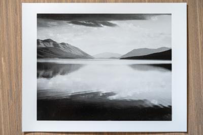 Ansel ADAMS - Mevening, McDonald Lake, Glacier National Park -Tirage gélatino-argentique 2