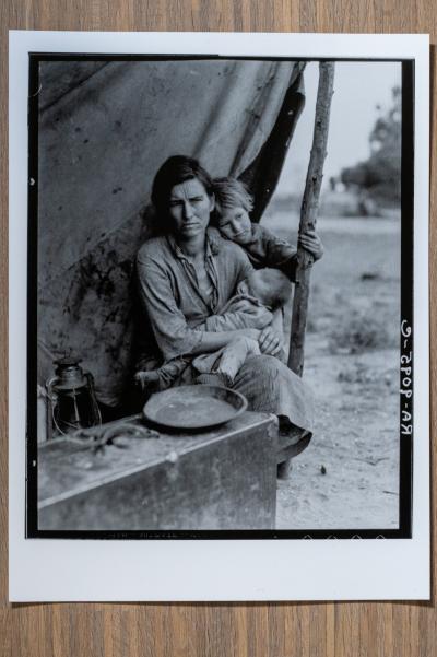 Dorothea LANGE - Migrant Mother set, 1936 - 4 tirages gélatino-argentique édition limitée 2