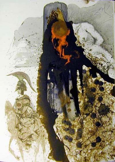 Salvador Dalì, Iesus Flagellatus, Print 2