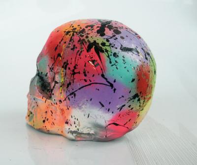 SPACO - Skull colors, 2020 - Sculpture 2