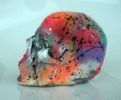 SPACO - Skull colors, 2020 - Sculpture 2