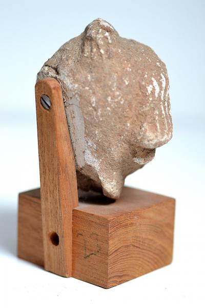 Afghanistan - Art du Gandhara - Tête de prince en stuc 2