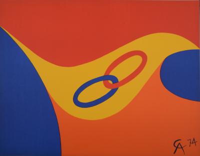 Alexander CALDER - Amitié, 1974 - Lithographie originale signée 2