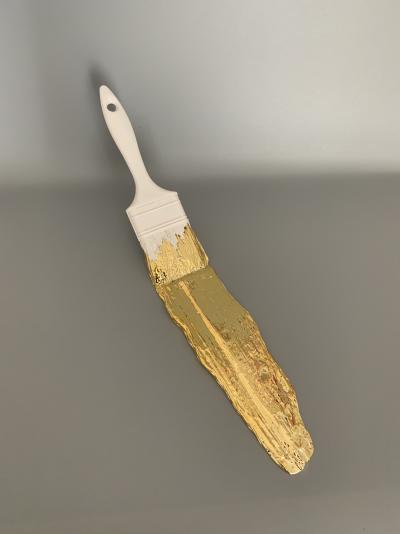 Santicri - Gold Brush  - Sculpture 2