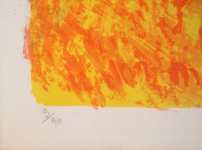 Roger MONTANE : L’été à la campagne - Lithographie originale signée 2