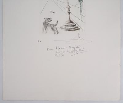 Salvador DALI : The Taming of The Shrew, 1971 - Gravure originale signée 2