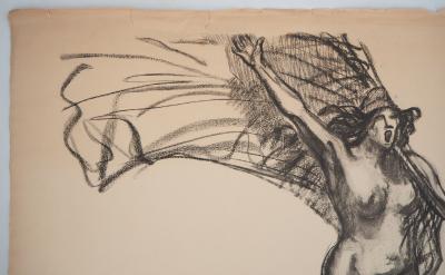 Théophile Alexandre STEINLEN : La République nous appelle, 1915 - Lithographie originale signée 2