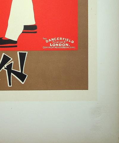Brothers BEGGARSTAFF : A Trip to China Town, 1899 - Lithographie originale signée 2