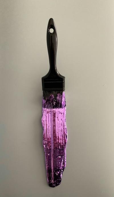 Santicri - Violet Brush, 2025 - Résine 2
