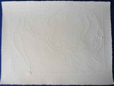 Henri MATISSE (d’après) : La danse, 1994 - Gravure sur bois 2