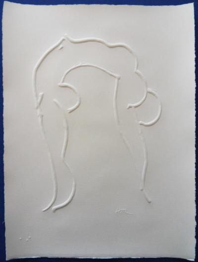 Henri MATISSE (d’après) : Acrobate, 1994 - Gravure sur bois signée 2