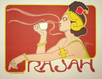 Georges MEUNIER : La femme inca, 1899 - Lithographie originale signée 2