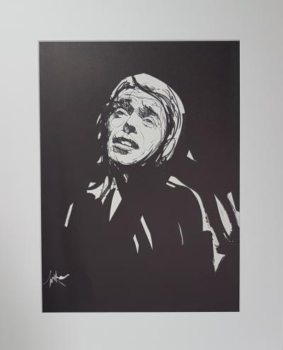 Raymond MORETTI - Les chansons de Jacques Brel XIX - Lithographie originale 2