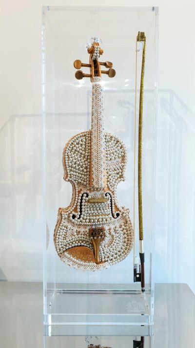 Daniele DONDE - Violon Perles - Sculpture 2