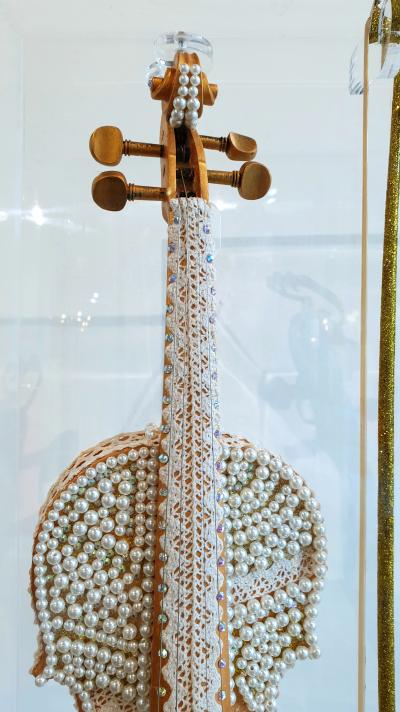 Daniele DONDE - Violon Perles - Sculpture 2