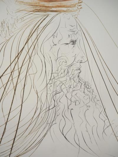 Salvador DALI : Le roi surréaliste, 1970 - Gravure originale signée 2