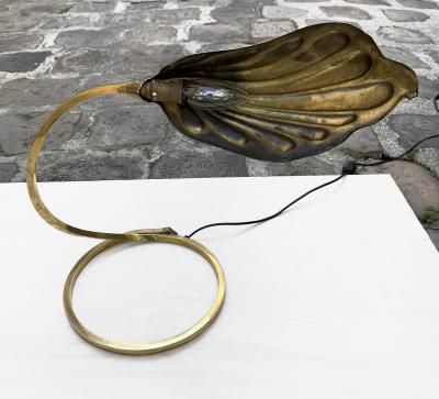 Tommaso BARBI - Lampe feuille, circa 1970 2