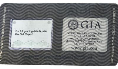 Diamant rond brillant de 0,15 carat certifié AIG. 2