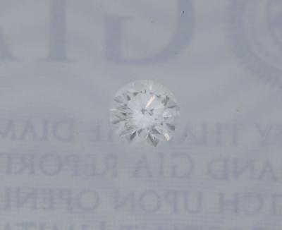 Diamant rond brillant de 0,15 carat certifié AIG. 2
