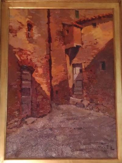Angiolo VOLPE - Montenero - Huile sur toile 2
