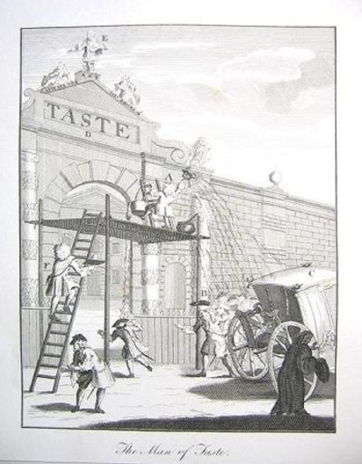 William HOGARTH (d’après) - L’homme de goût - Eau-forte 2