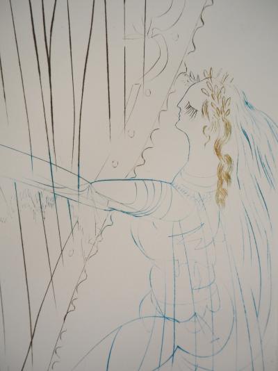 Salvador DALI : Iseult et Branguine, 1970 - Gravure Originale Signée 2