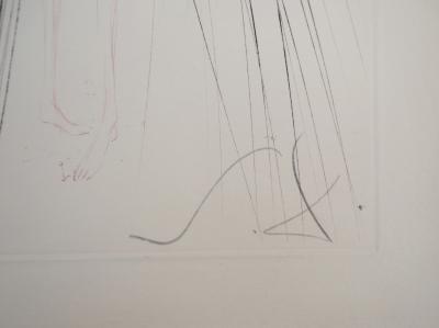 Salvador DALI : Le géant Beliagog - Gravure Originale Signée 2