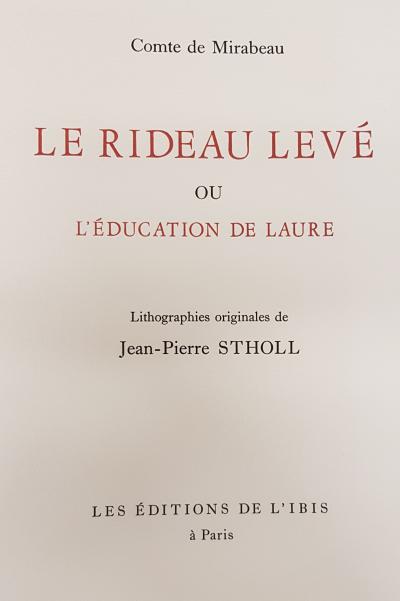 Le Rideau Levé ou l’Education de Laure, 1980 2