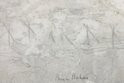 Pierre Marie BRISSON - Composition, vers 1980 - Gravure au carborundum signé 2